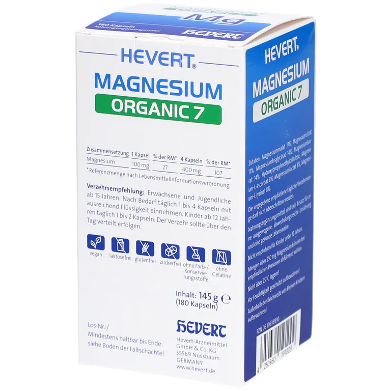 shopapotheke Hevert Magnesium Organic 7 Günstig kaufen