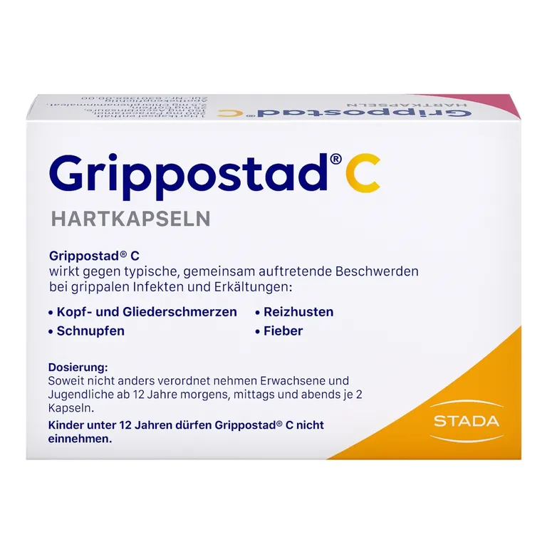 shopapotheke Grippostad C® bei Erkältung und grippalen Infekten - Jetzt 20% mit dem Code stada20 sparen* Wochenangebot
