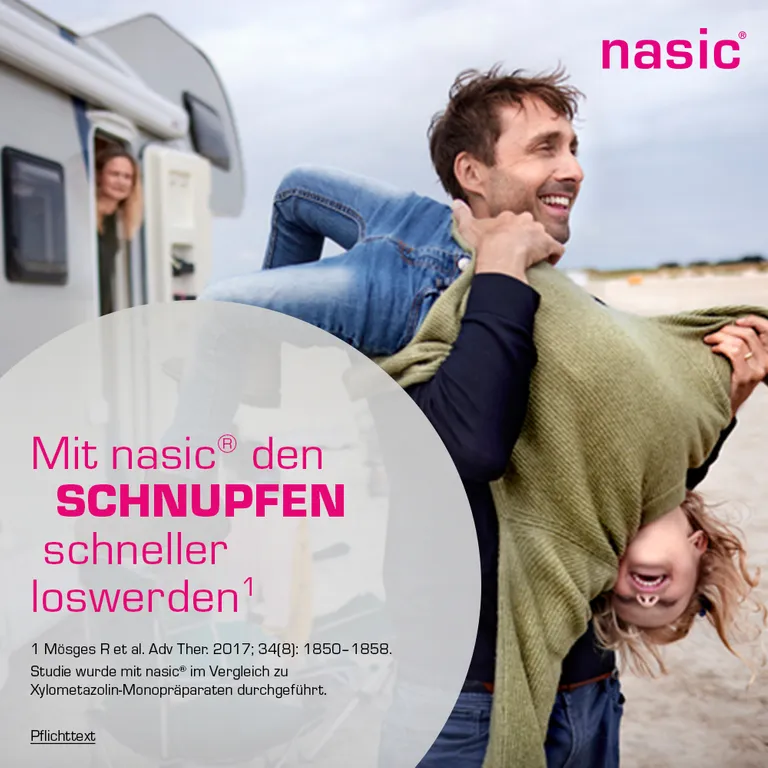 shopapotheke nasic® Nasenspray Set - Jetzt 10% mit dem Code klosterfrau2025 sparen* JETZT KAUFEN