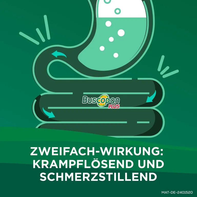 shopapotheke Buscopan Plus bei Bauchschmerzen und Regelschmerzen - Jetzt 10% mit dem Code nattermann10 sparen* Nur noch ein Tag übrig
