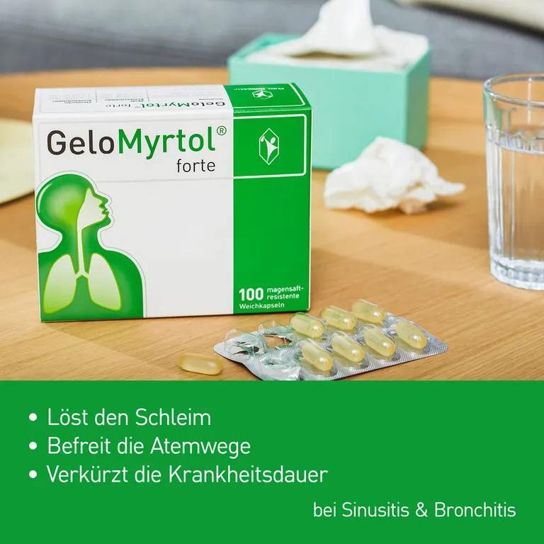 shopapotheke GeloMyrtol forte bei Sinusitis und Bronchitis mit Husten & Schnupfen Black Friday Preise