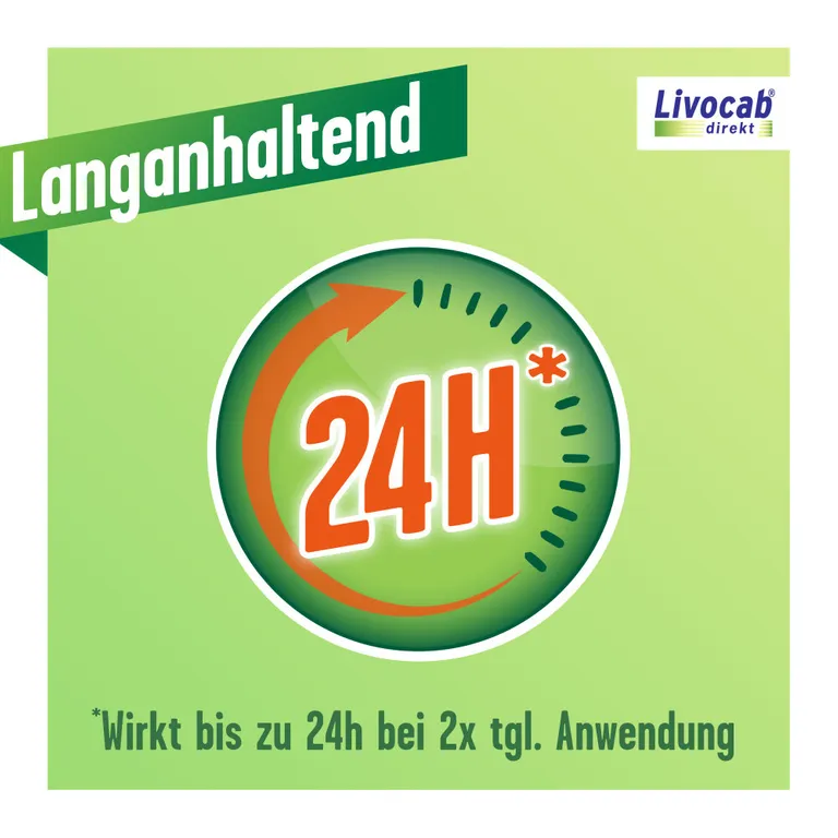 shopapotheke Livocab direkt Augentropfen bei Allergien z.B. Heuschnupfen Hausstaubmilben- oder Tierallergie Kauf eins, bekomm eins gratis