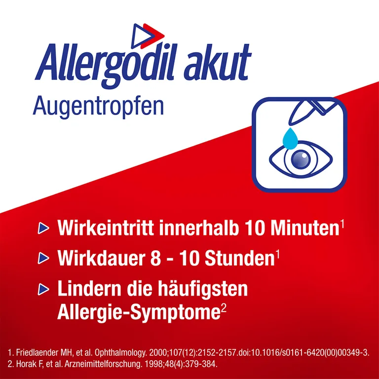shopapotheke Allergodil® akut Duo: Allergie Kombipack mit Nasenspray (10 ml) und Augentropfen (4 ml) Antiallergikum mit Azelastinhydrochlorid - Jetzt 10% mit dem Code cooper10 sparen* Clearance-Verkauf