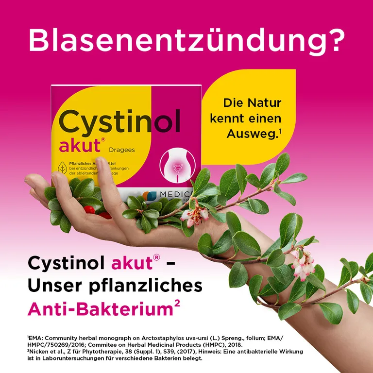 shopapotheke Cystinol akut bei akuter Blasenentzündung & Harnwegsinfektion Im Verkauf