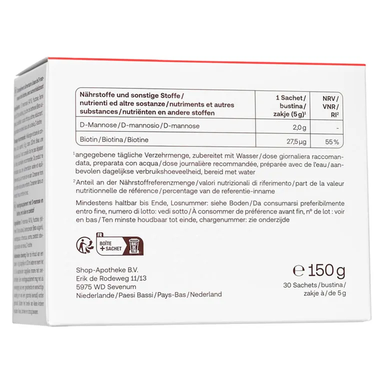 shopapotheke Redcare D-Mannose Rabatte dieses Monats