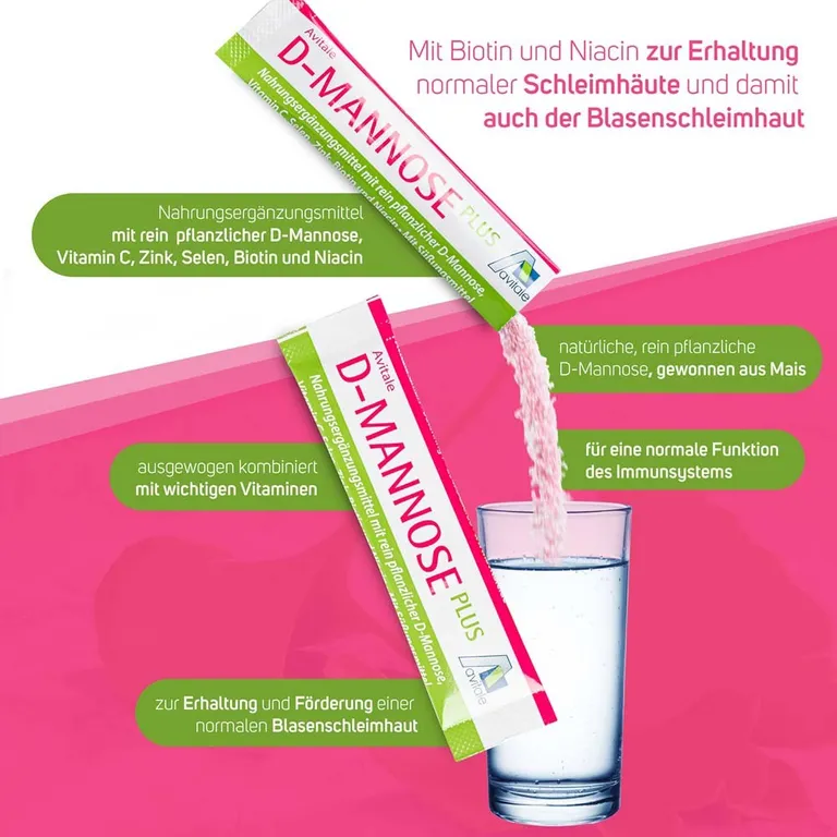 shopapotheke Avitale D-Mannose Plus 2.000 mg Verkauf