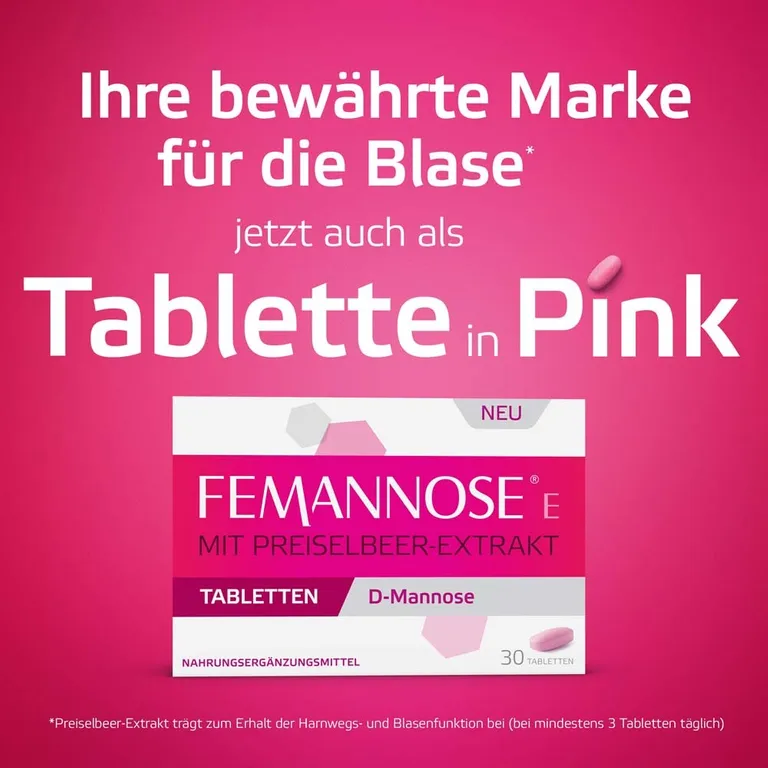 shopapotheke FEMANNOSE® E Tabletten Großer Ausverkauf