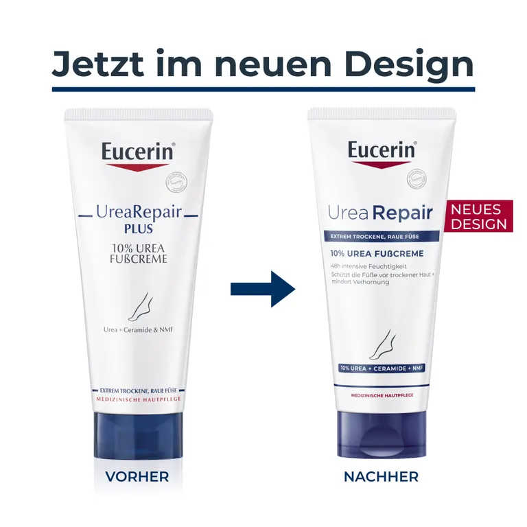 shopapotheke Eucerin® UreaRepair PLUS Fußcreme 10 % - Jetzt 20% sparen mit Code "eucerin20" Weihnachtsangebot