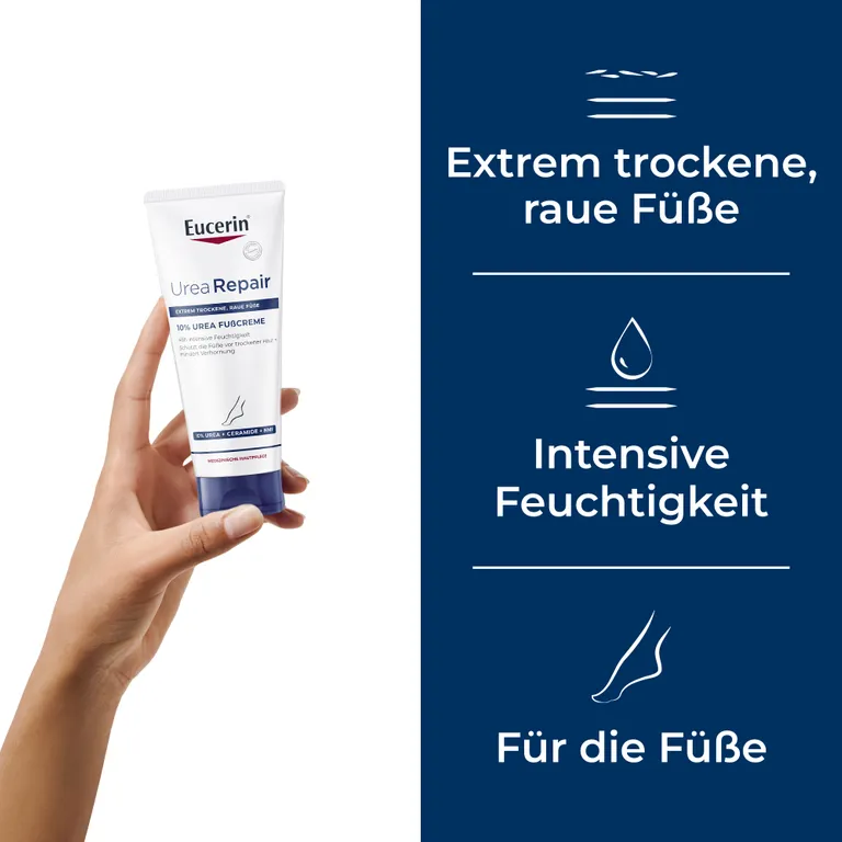 shopapotheke Eucerin® UreaRepair PLUS Fußcreme 10 % - Jetzt 20% sparen mit Code "eucerin20" Weihnachtsangebot