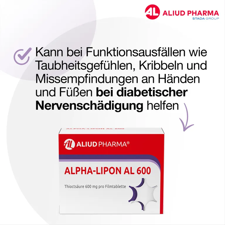 shopapotheke Alpha-Lipon AL 600 für Missempfindungen bei diabetischer Nervenbeschädigung Räumungsverkauf