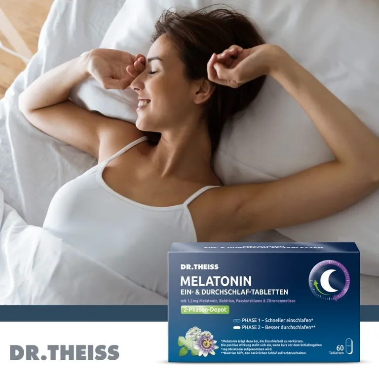 shopapotheke DR. THEISS MELATONIN EIN-& DURCHSCHLAF-TABLETTEN Bis zu 55% Rabatt