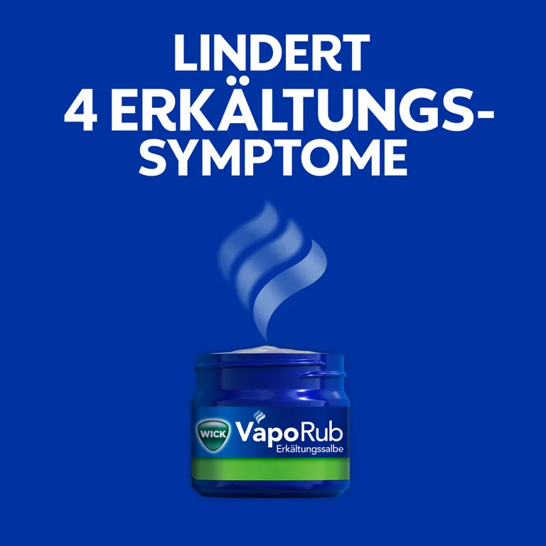 shopapotheke WICK VapoRub Erkältungssalbe Linderung von 4 Erkältungssymptomen Im Verkauf