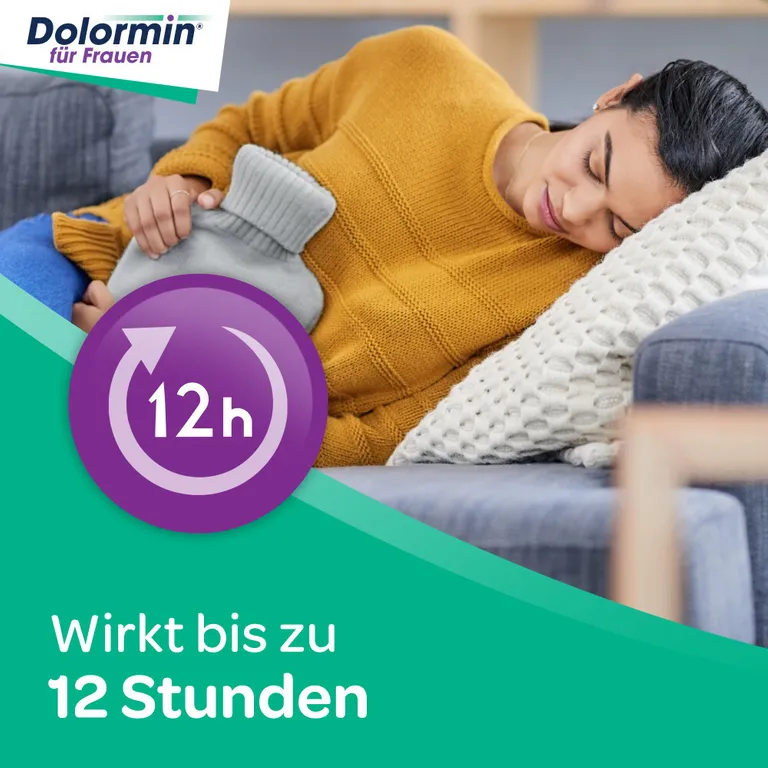 shopapotheke Dolormin für Frauen bei Menstruationsbeschwerden mit Naproxen Auslauf