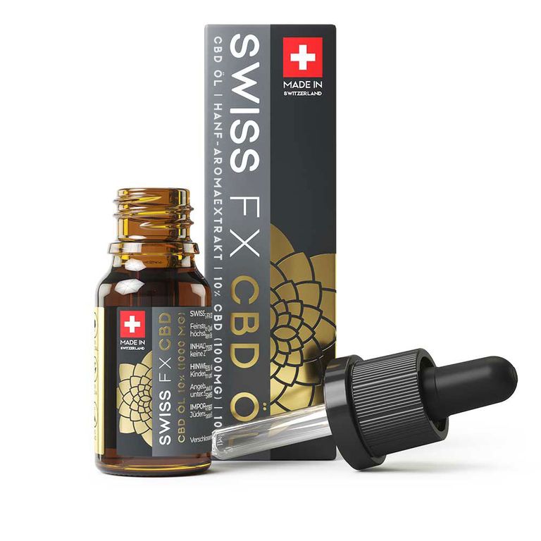 shopapotheke SWISS FX CBD Öl 10% Vollspektrum Riesige Ersparnisse