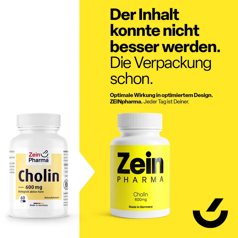 shopapotheke ZeinPharma® Cholin Kapseln 600 mg Bis zu 50% Rabatt