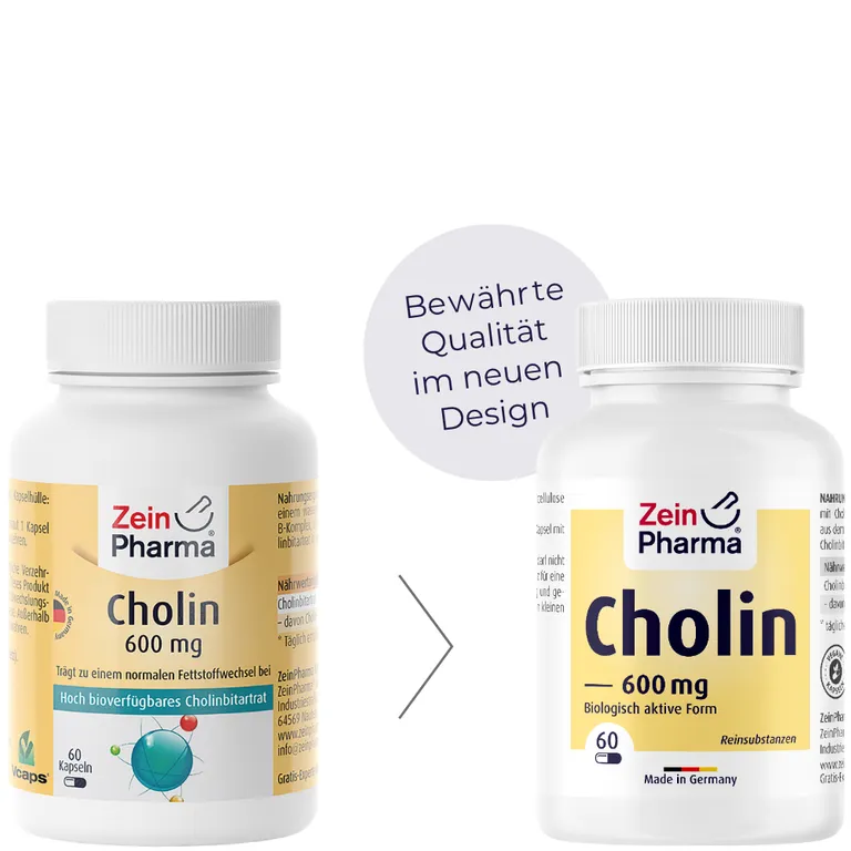 shopapotheke ZeinPharma® Cholin Kapseln 600 mg Bis zu 50% Rabatt
