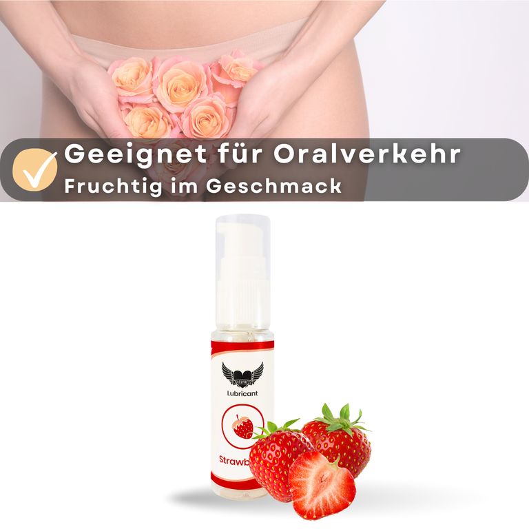shopapotheke Lovelyness - Gleitgel mit Geschmack Erdbeere Kirsche Schokolade Passionsfrucht im Set 120ml Fabrikladen
