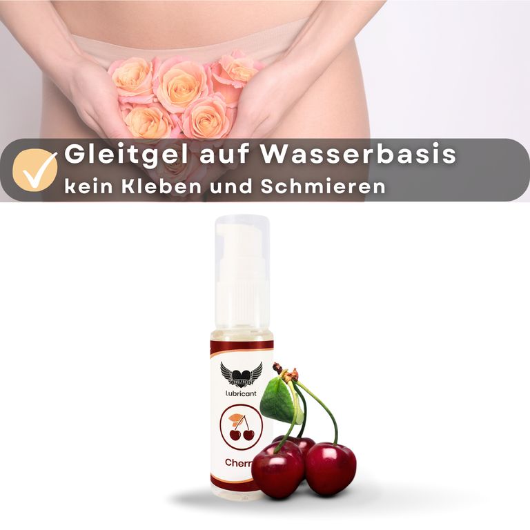shopapotheke Lovelyness - Gleitgel mit Geschmack Erdbeere Kirsche Schokolade Passionsfrucht im Set 120ml Fabrikladen
