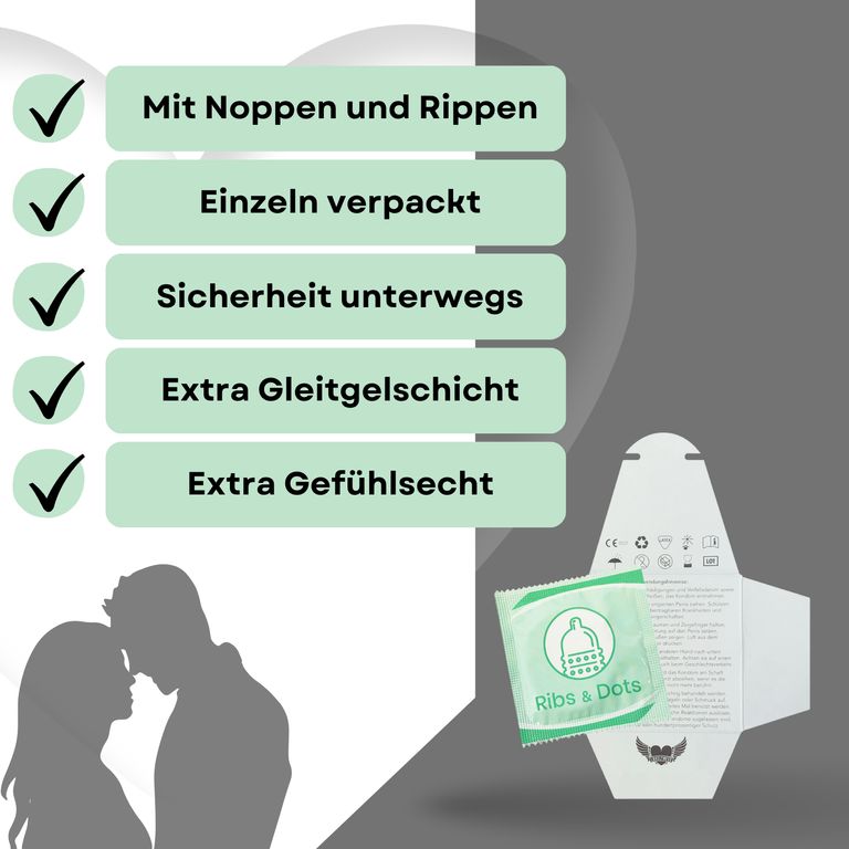 shopapotheke Lovelyness - Kondome mit Noppen und Rippen Verkauf