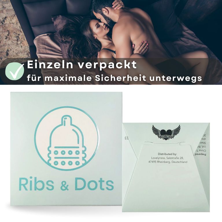 shopapotheke Lovelyness - Kondome mit Noppen und Rippen Verkauf