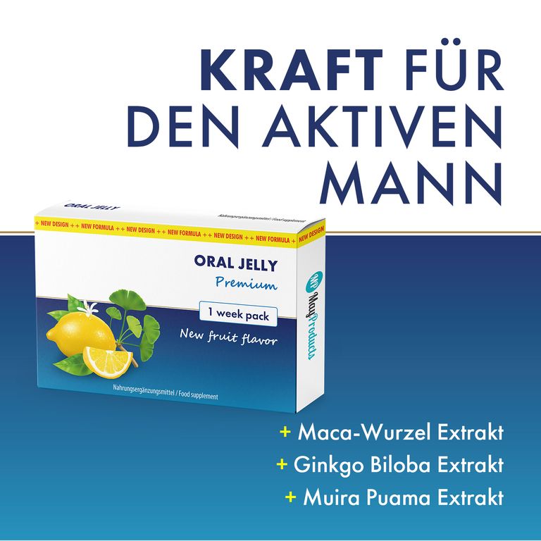 shopapotheke Oral Jelly - Für ein aktives Liebesleben Schlussverkauf
