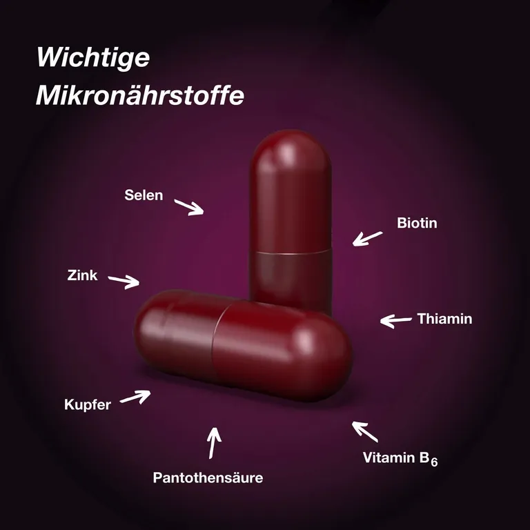 shopapotheke Orthomol Hair Intense - Mikronährstoffe für schönes Haar - mit Biotin Kupfer Zink und dem patentierten KeraLiacin - Kapseln Osterangebot