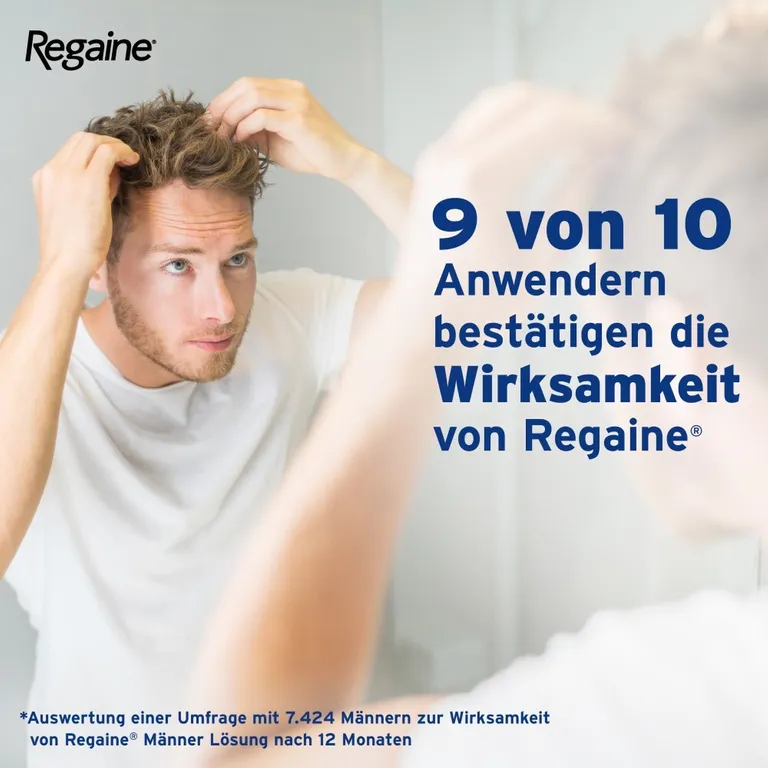 shopapotheke Regaine® Männer Lösung mit 5% Minoxidil 6 Monats-Vorrat Muttertagsangebot