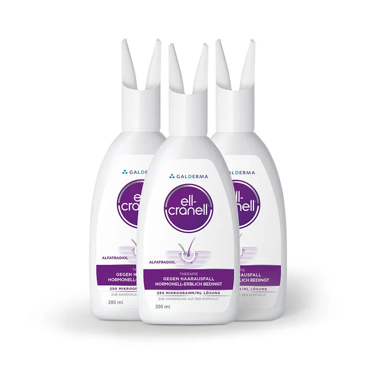 shopapotheke Ell-Cranell® bei hormonell-erblich bedingten Haarausfall Lagerräumung
