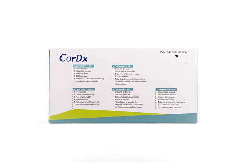 shopapotheke CorDx 4 in 1 Kombi-Test RSV Viren + Corona COVID-19 + Influenza A + B Wochenangebot