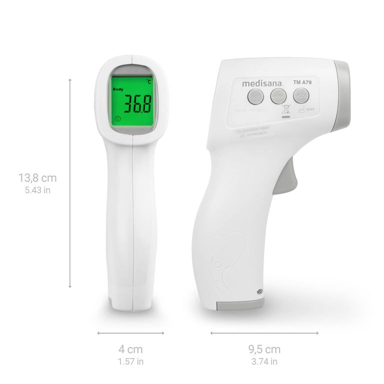 shopapotheke medisana TM A79 kontaktloses Fieberthermometer Bis zu 55% Rabatt