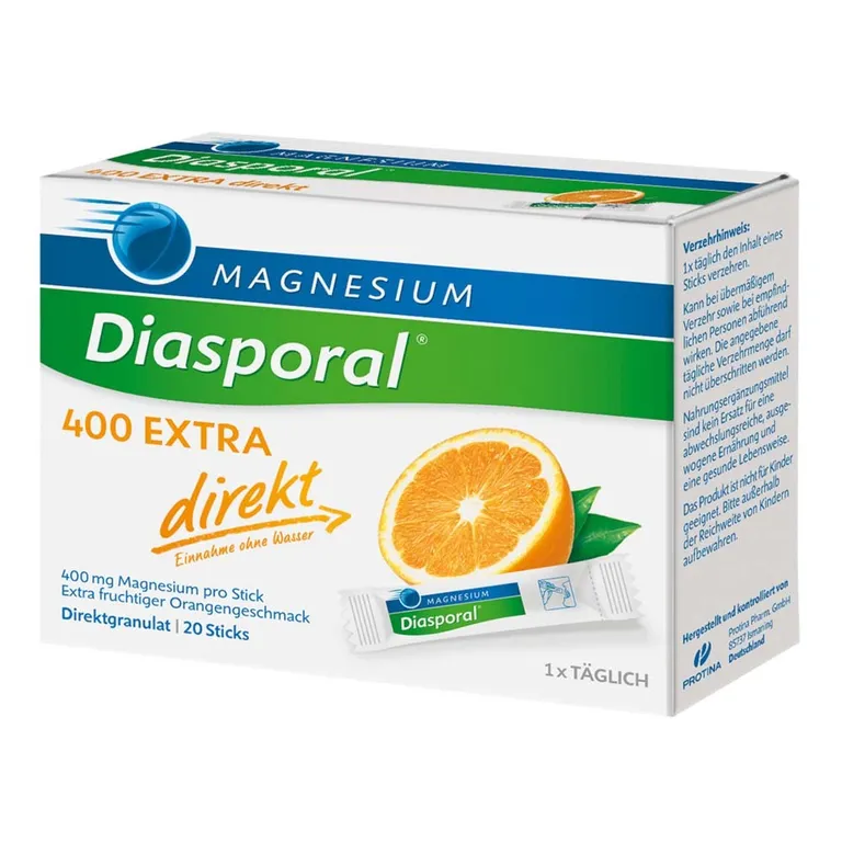shopapotheke Magnesium Diasporal® 400 EXTRA direkt Orange Fabrikladen