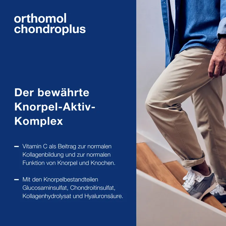 shopapotheke Orthomol chondroplus - Nährstoffe für Knorpel und Knochen - mit Glucosamin- Chondroitinsulfat und Hyaluronsäure - Granulat/Kapseln Black Friday Preise