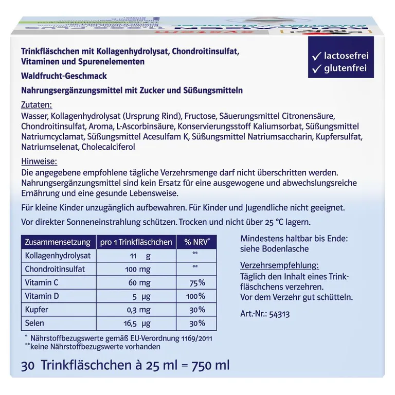 shopapotheke Doppelherz® system KOLLAGEN 11.000 PLUS 50% Rabatt für begrenzte Zeit