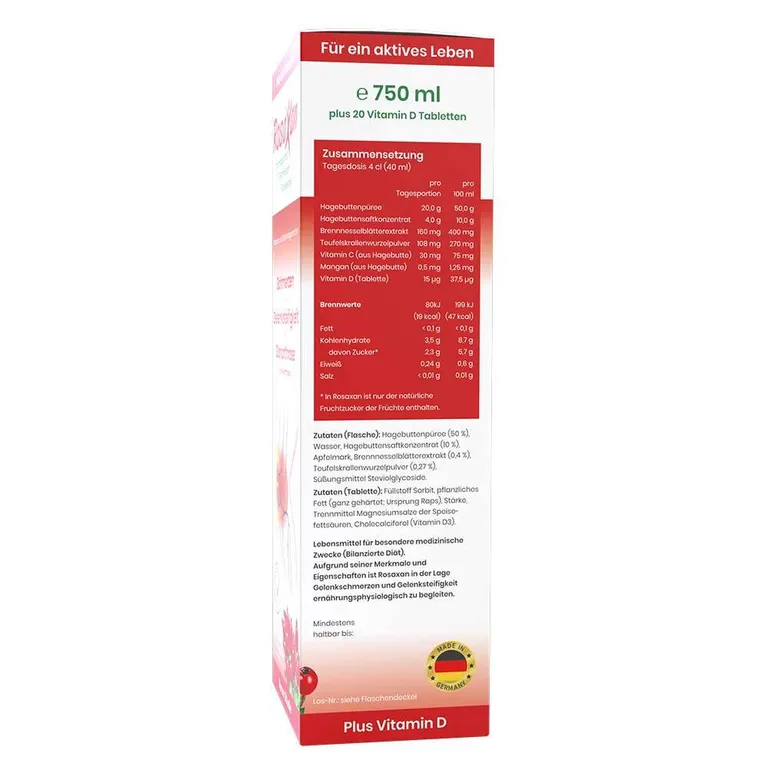 shopapotheke RosaXan® Saft / Tabletten Günstiger Verkauf