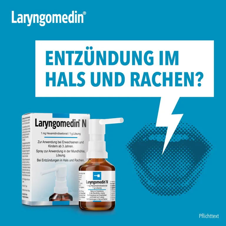 shopapotheke Laryngomedin® N Spray bei Entzündungen im Mund- und Rachenraum Günstig kaufen