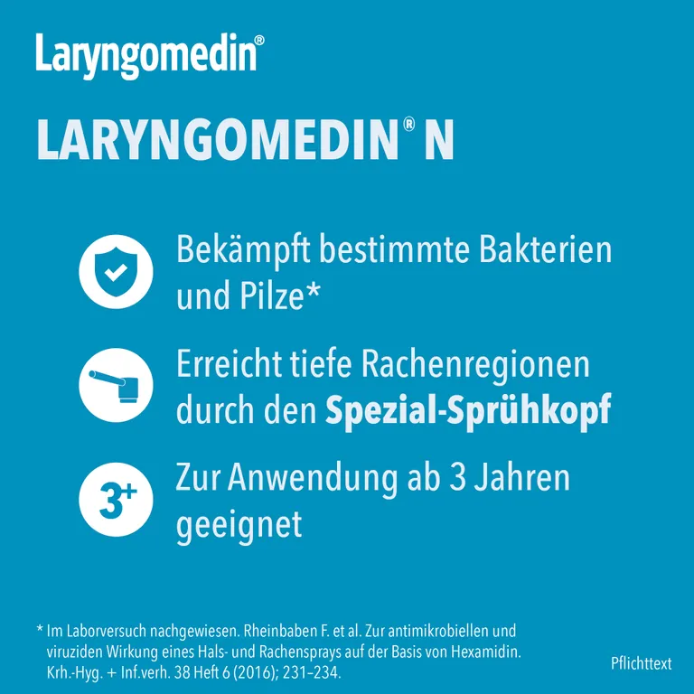 shopapotheke Laryngomedin® N Spray bei Entzündungen im Mund- und Rachenraum Günstig kaufen