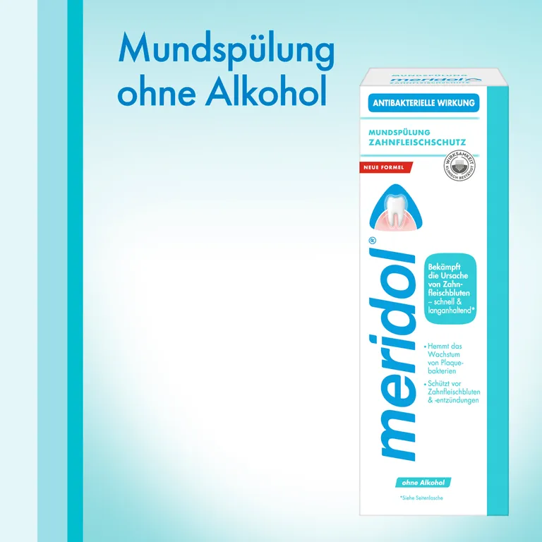 shopapotheke meridol Mundspülung gegen Zahnfleischentzündung Begrenztes Angebot