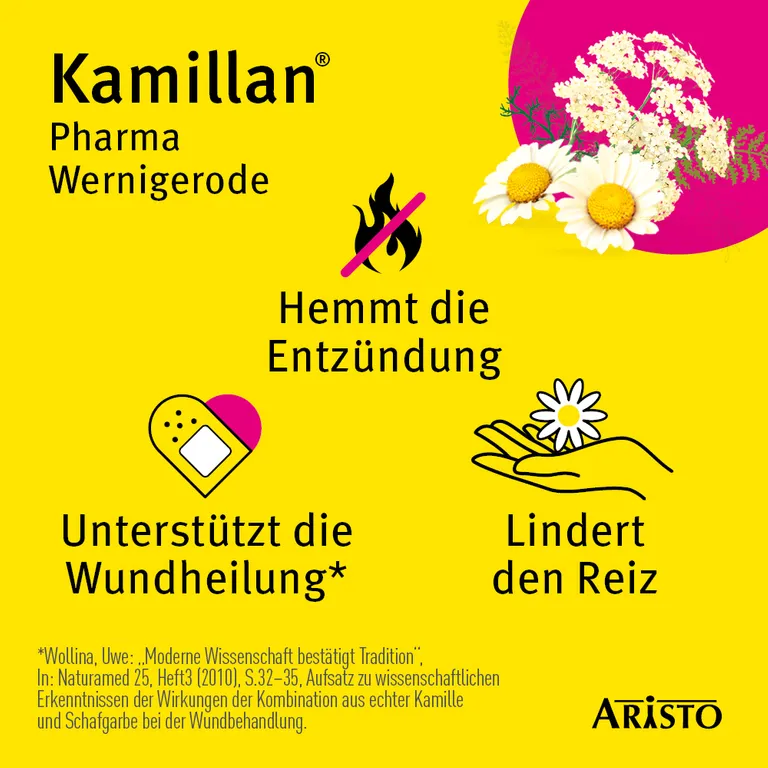 shopapotheke Kamillan® Pharma Wernigerode - Natürlich gegen Entzündungen der Haut- und Schleimhäute – Unterstützt die Wundheilung & lindert den Reiz Muttertagsangebot