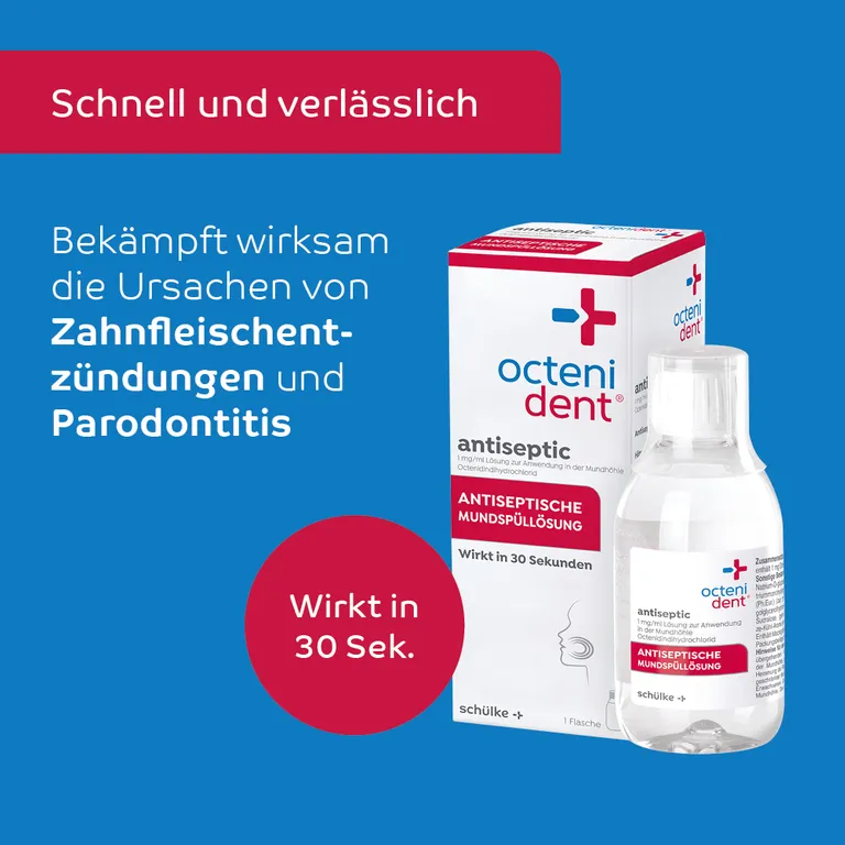 shopapotheke octenident® antiseptic Antiseptische Mundspüllösung Neueste Mode