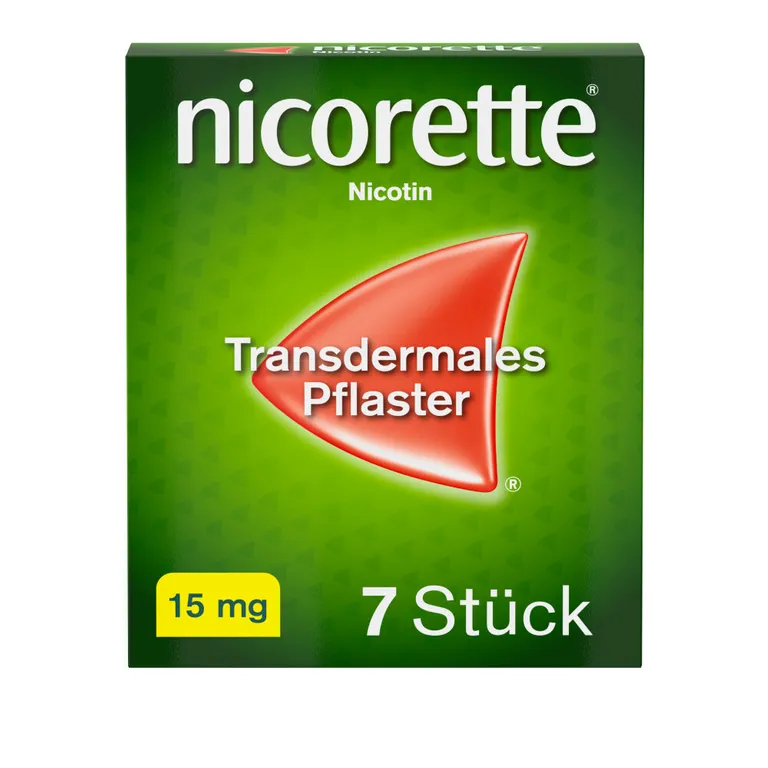 shopapotheke nicorette TX Pflaster mit 15 mg Nikotin zum Rauchen aufhören