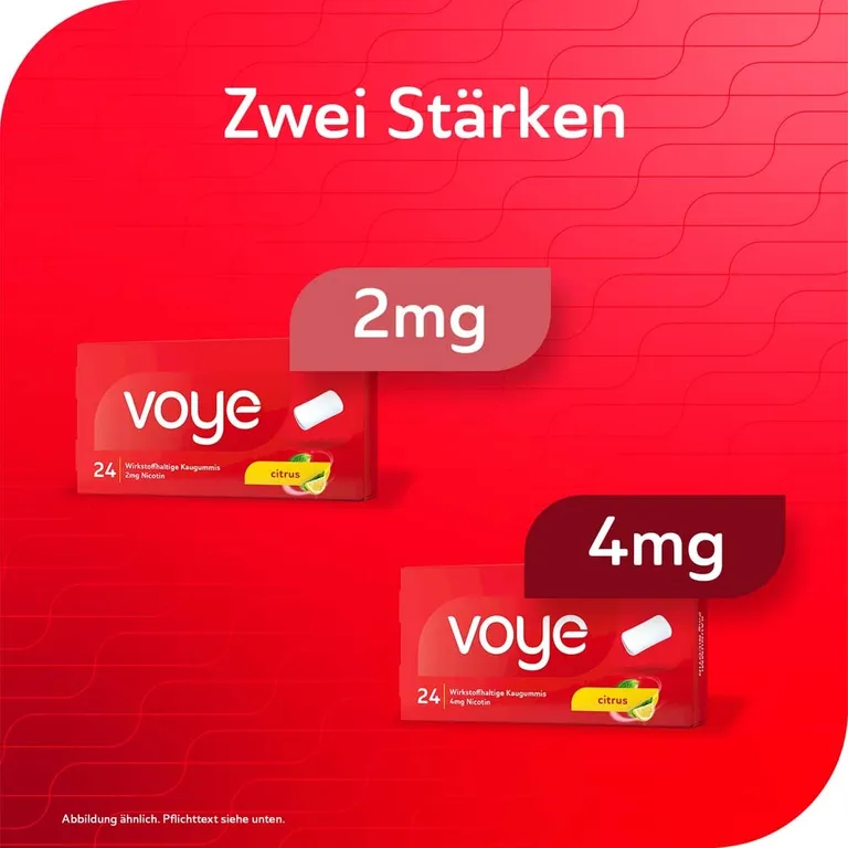 shopapotheke Voye Citrus4 mg wirkstoffhaltiges Kaugummi Sonderangebot der Fabrik
