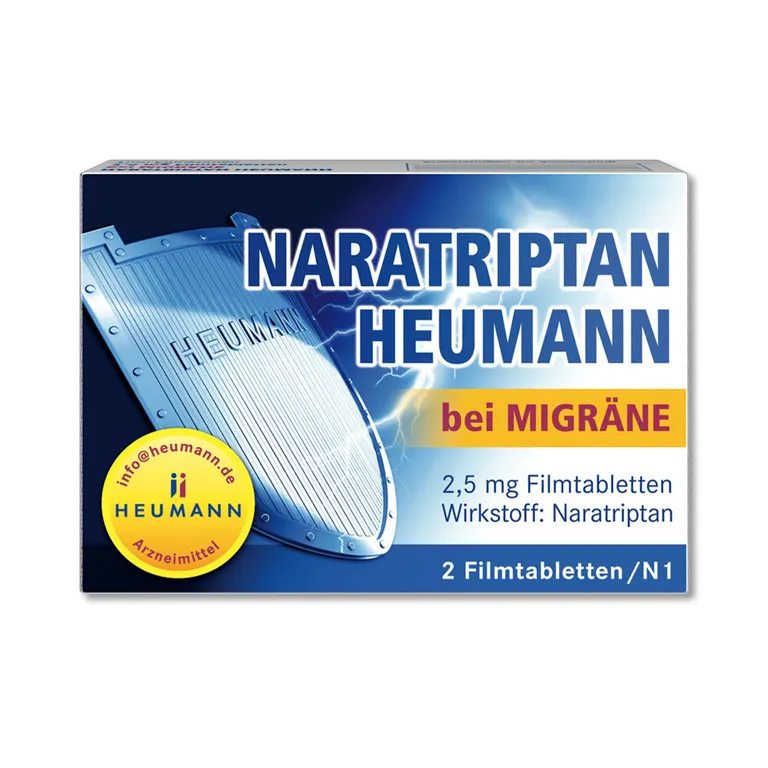 shopapotheke Naratriptan HEUMANN bei Migräne 2 5 mg Filmtabletten Discount Store für neue Produkte