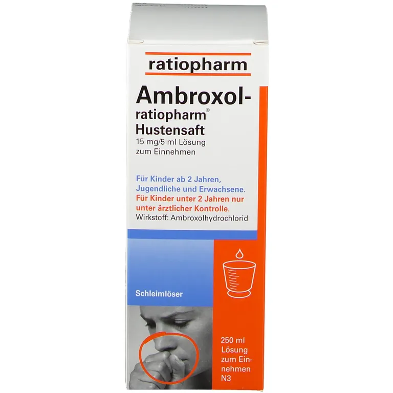 shopapotheke Ambroxol-ratiopharm® Hustensaft 50% Rabatt mit kostenlosem Versand