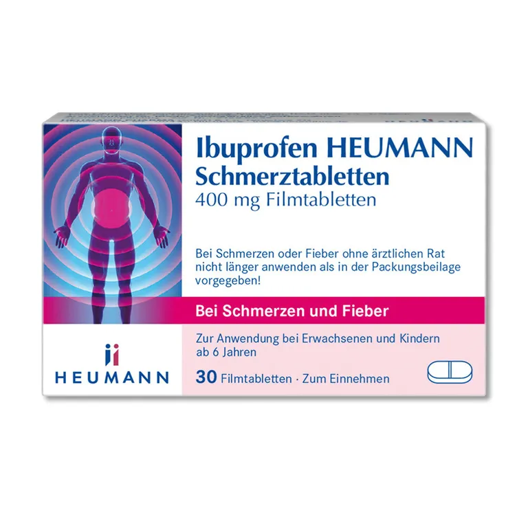 shopapotheke Ibuprofen HEUMANN Schmerztabletten 400 mg Filmtabletten Fabrikladen