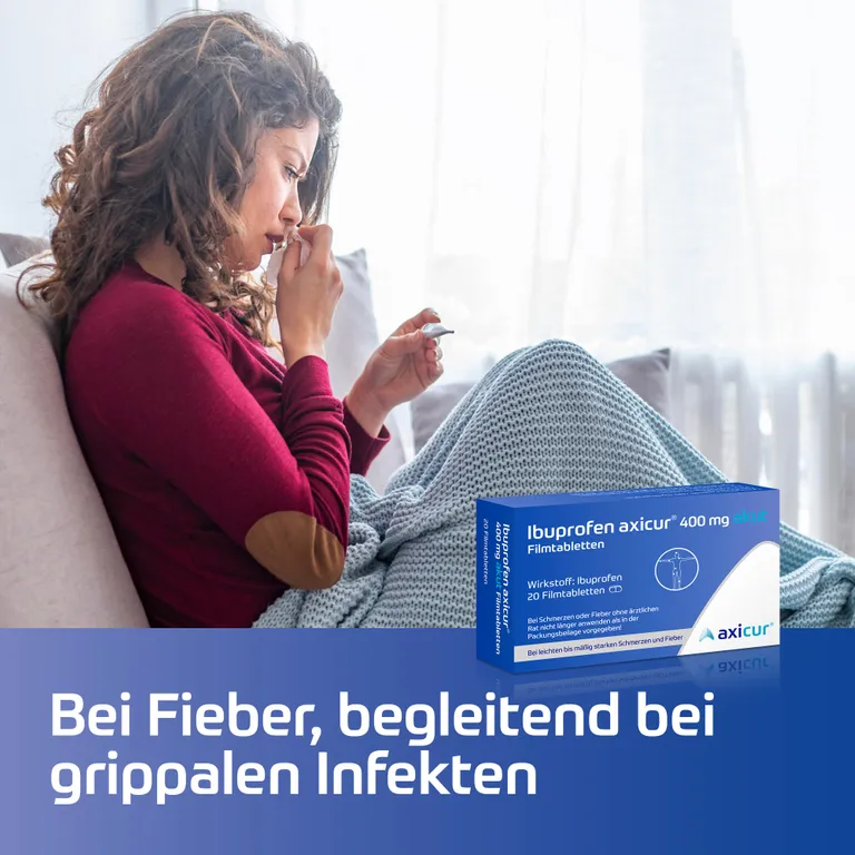 shopapotheke Ibuprofen axicur® 400 mg akut Filmtabletten Online