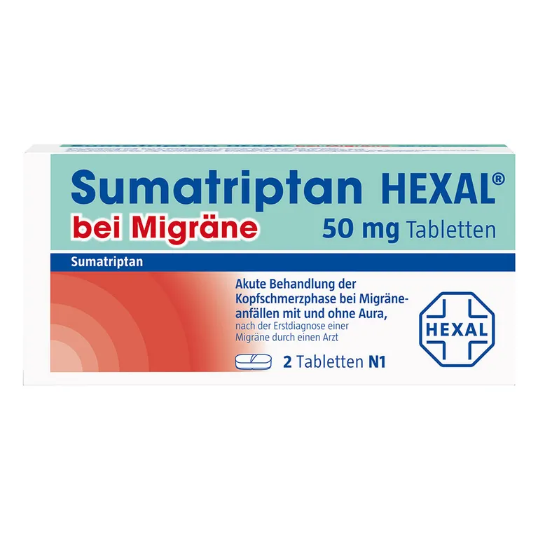 shopapotheke Sumatriptan HEXAL® bei Migräne Fabrik Onlineshop