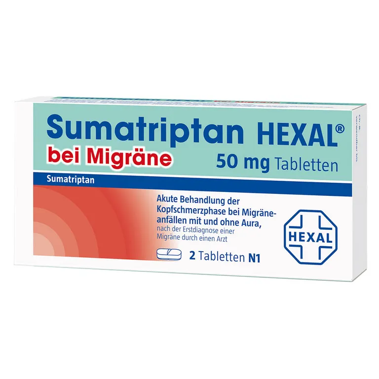shopapotheke Sumatriptan HEXAL® bei Migräne Fabrik Onlineshop