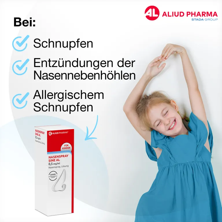 shopapotheke Nasenspray sine AL 0 5 mg / ml bei Schnupfen Großer Ausverkauf