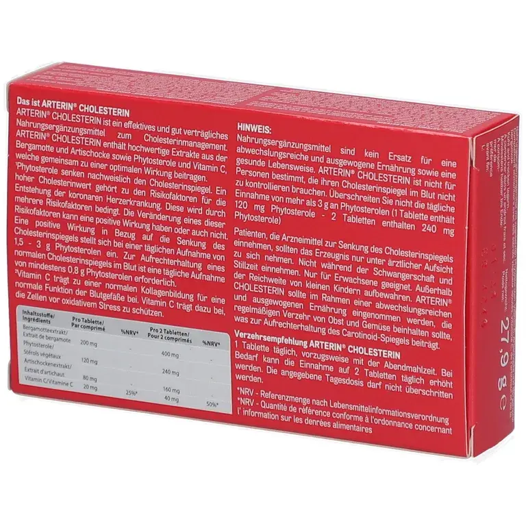 shopapotheke Arterin® Cholesterin Lagerräumung