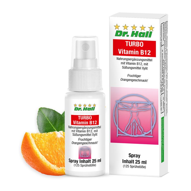 shopapotheke Dr. Hall TURBO Vitamin B12 Spray Räumungsverkauf